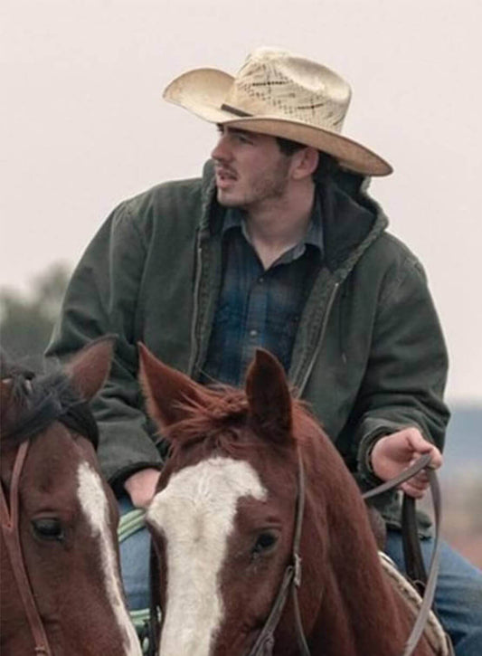 Dutton Ranch Carter Green Hooded Cotton Jacket
