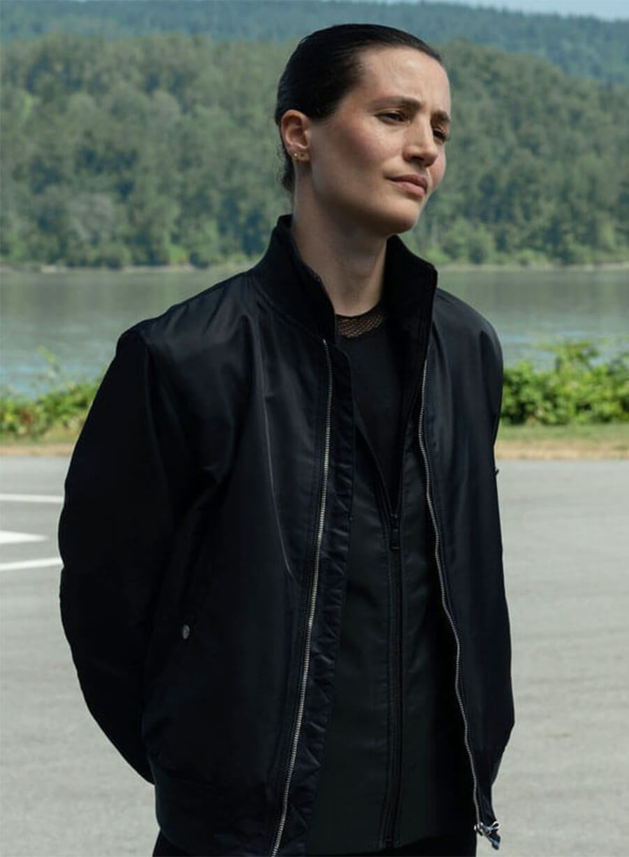 Duvall Monarch Legacy Of Monsters Season 01 Black Bomber Jacket