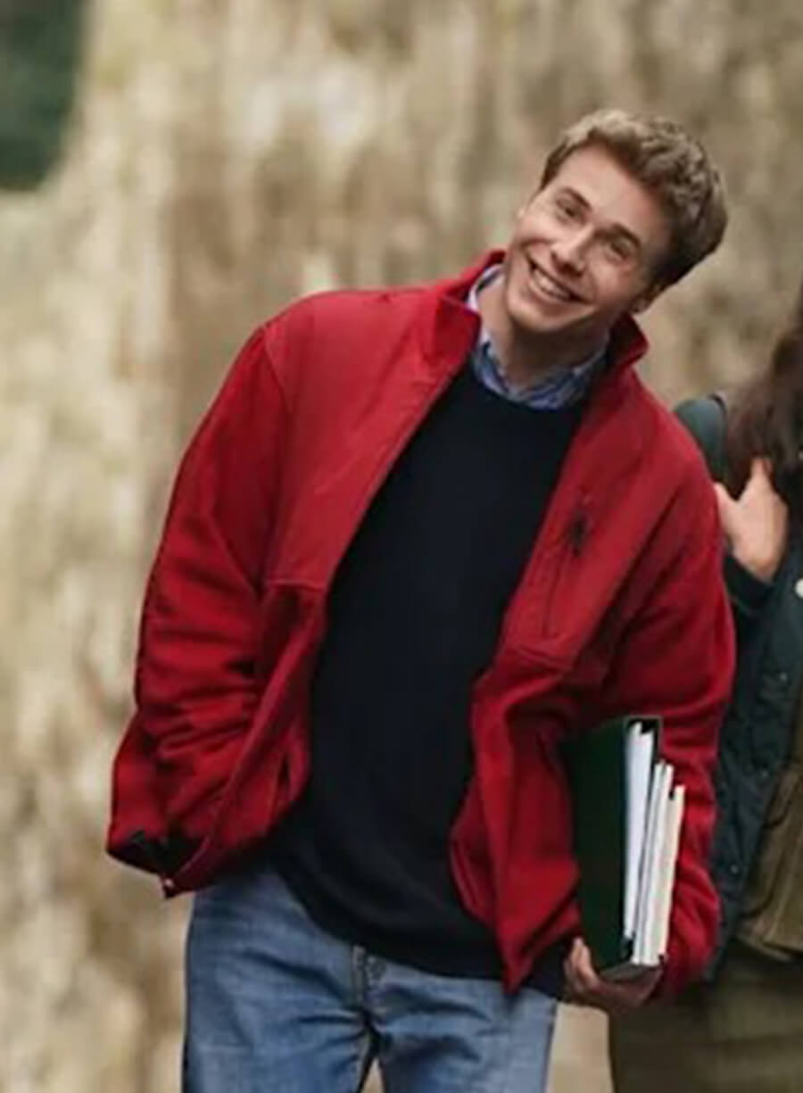 Ed McVey The Crown S06 Prince William Red Jacket