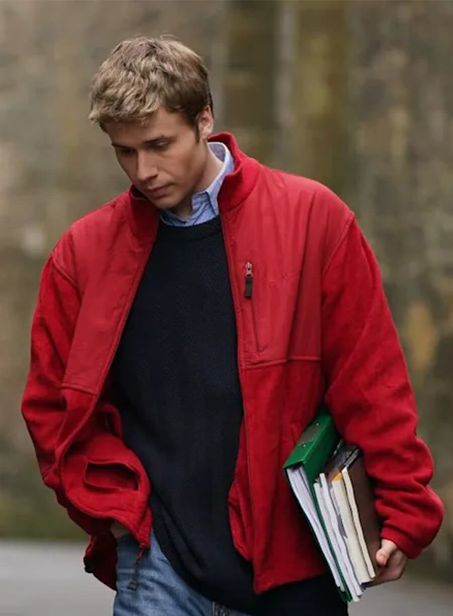Ed McVey The Crown S06 Prince William Red Jacket