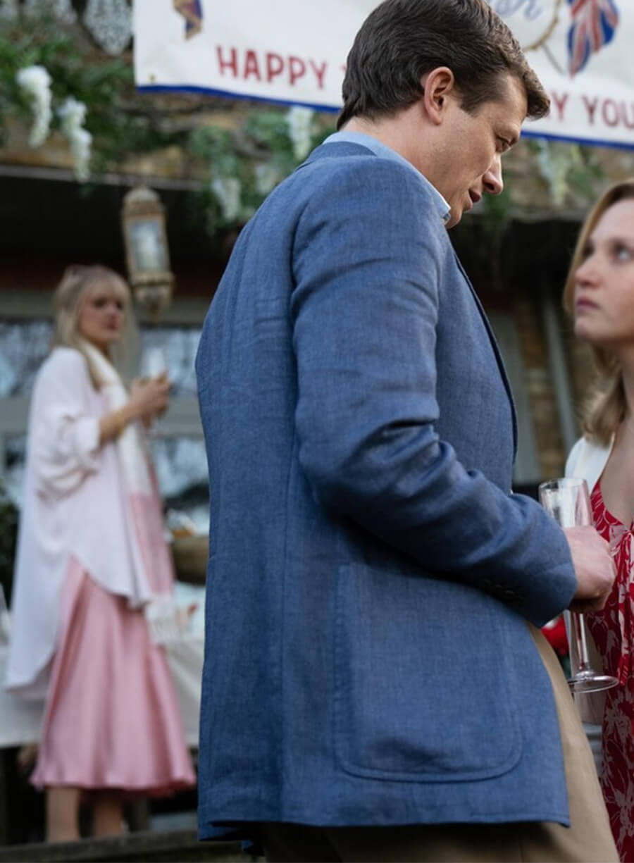 Ed Speleers The Lady 2026 Thomas Cressman Blazer
