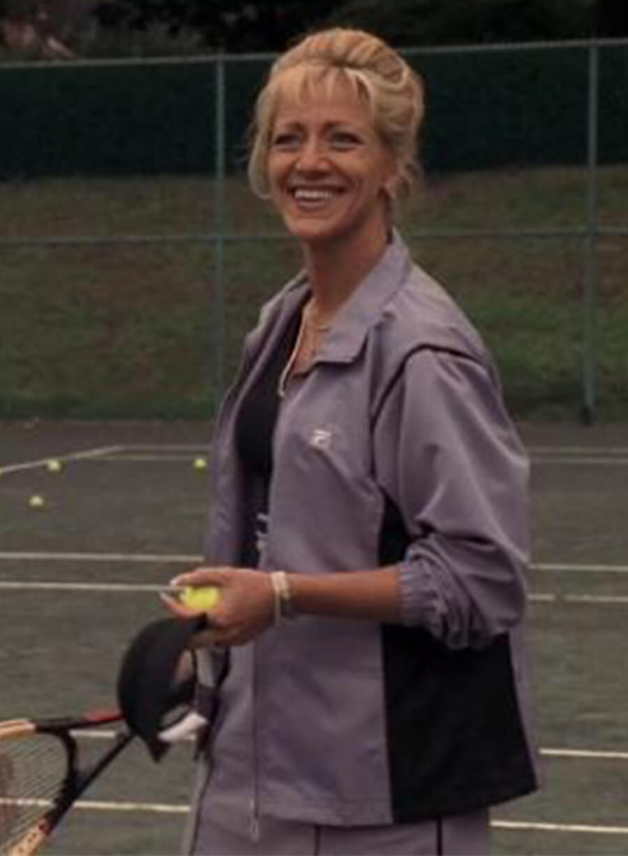 Edie Falco The Sopranos Carmela Soprano Purple Track Jacket