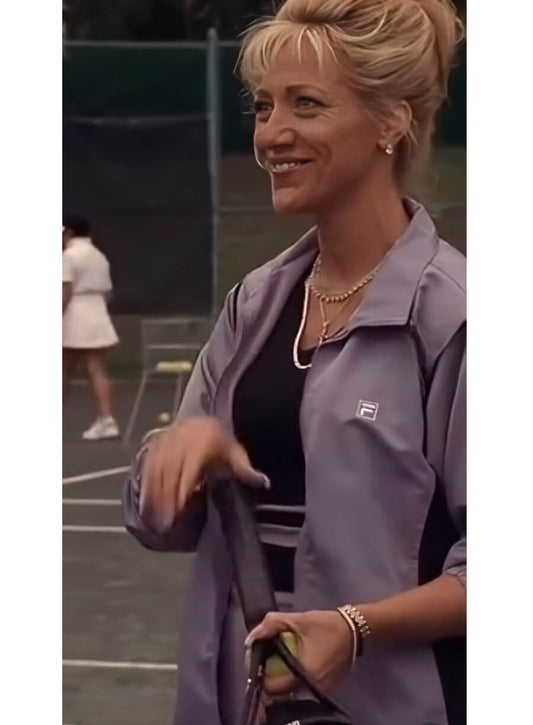 Edie Falco The Sopranos Carmela Soprano Purple Track Jacket