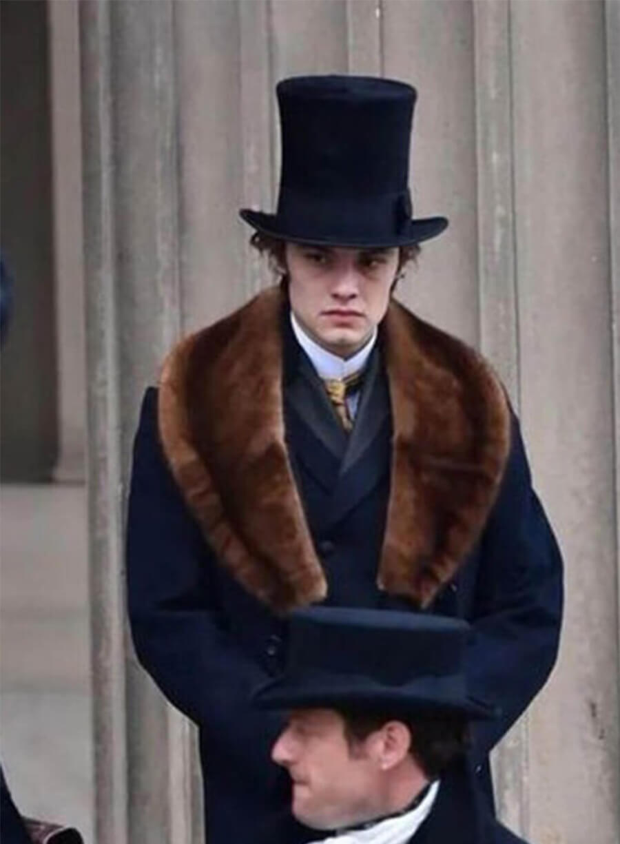 Edward Louis House of Guinness S01 Shearling Coat