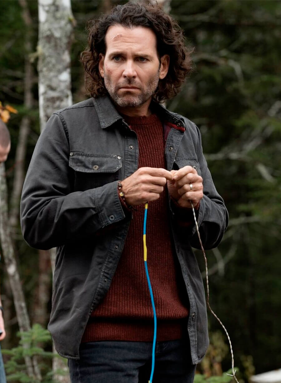 Eion Bailey From S02 Jim Matthews Black Cotton Jacket