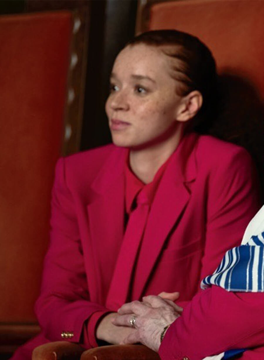 Eleanor the Great Erin Kellyman Nina Pink Blazer