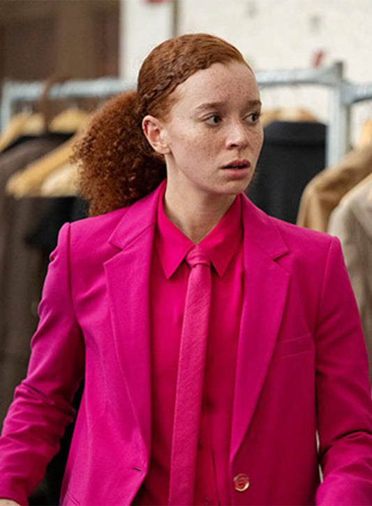 Eleanor the Great Erin Kellyman Nina Pink Blazer