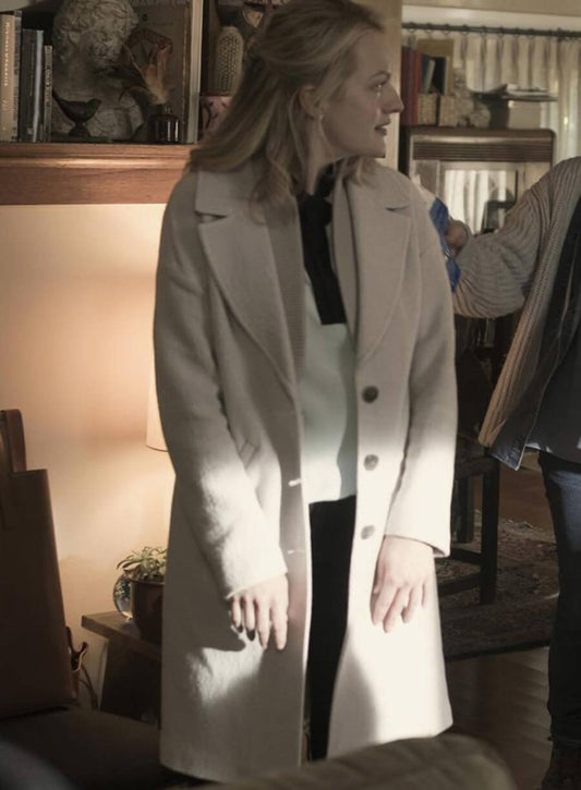 Elisabeth Moss The Handmaid's Tale June Osborne White Coat