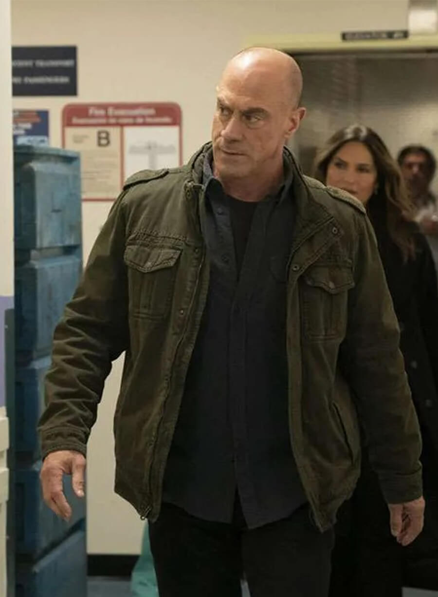 Elliot Stabler Law and Order Organized Crime S02 Cotton Jacket
