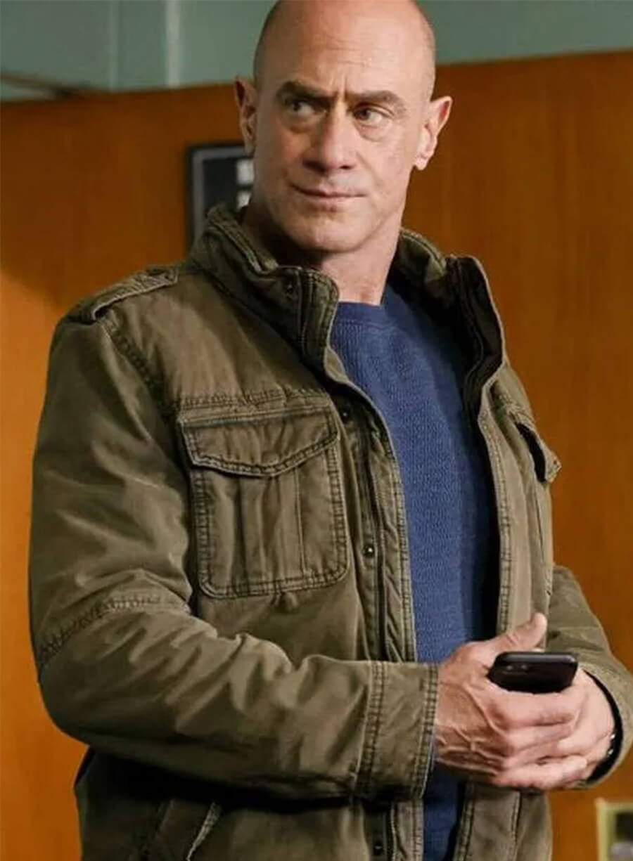 Elliot Stabler Law and Order Organized Crime S02 Cotton Jacket