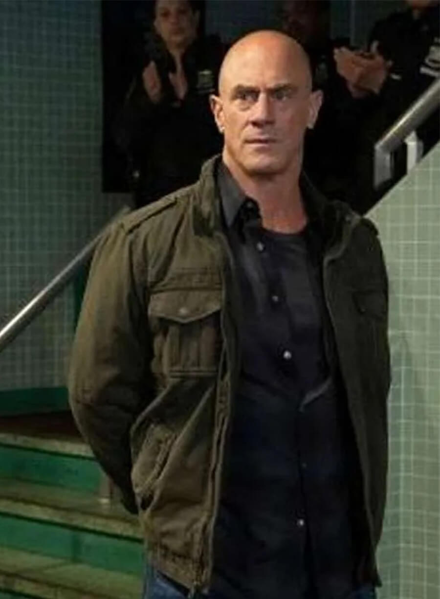 Elliot Stabler Law and Order Organized Crime S02 Cotton Jacket