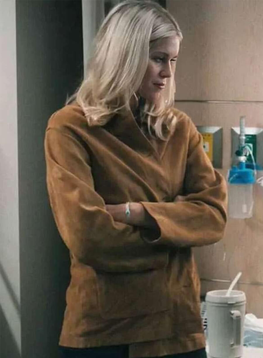 Ellyn Jameson Marshals 2026 Dolly Weaver Brown Jacket