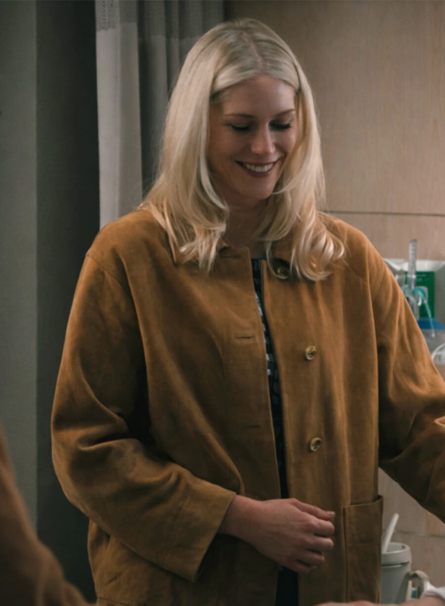 Ellyn Jameson Marshals 2026 Dolly Weaver Brown Jacket