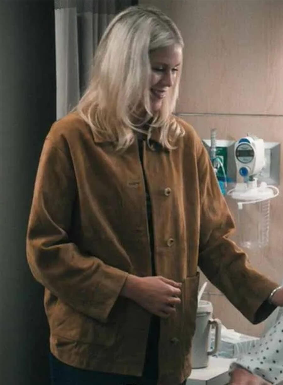 Ellyn Jameson Marshals 2026 Dolly Weaver Brown Jacket