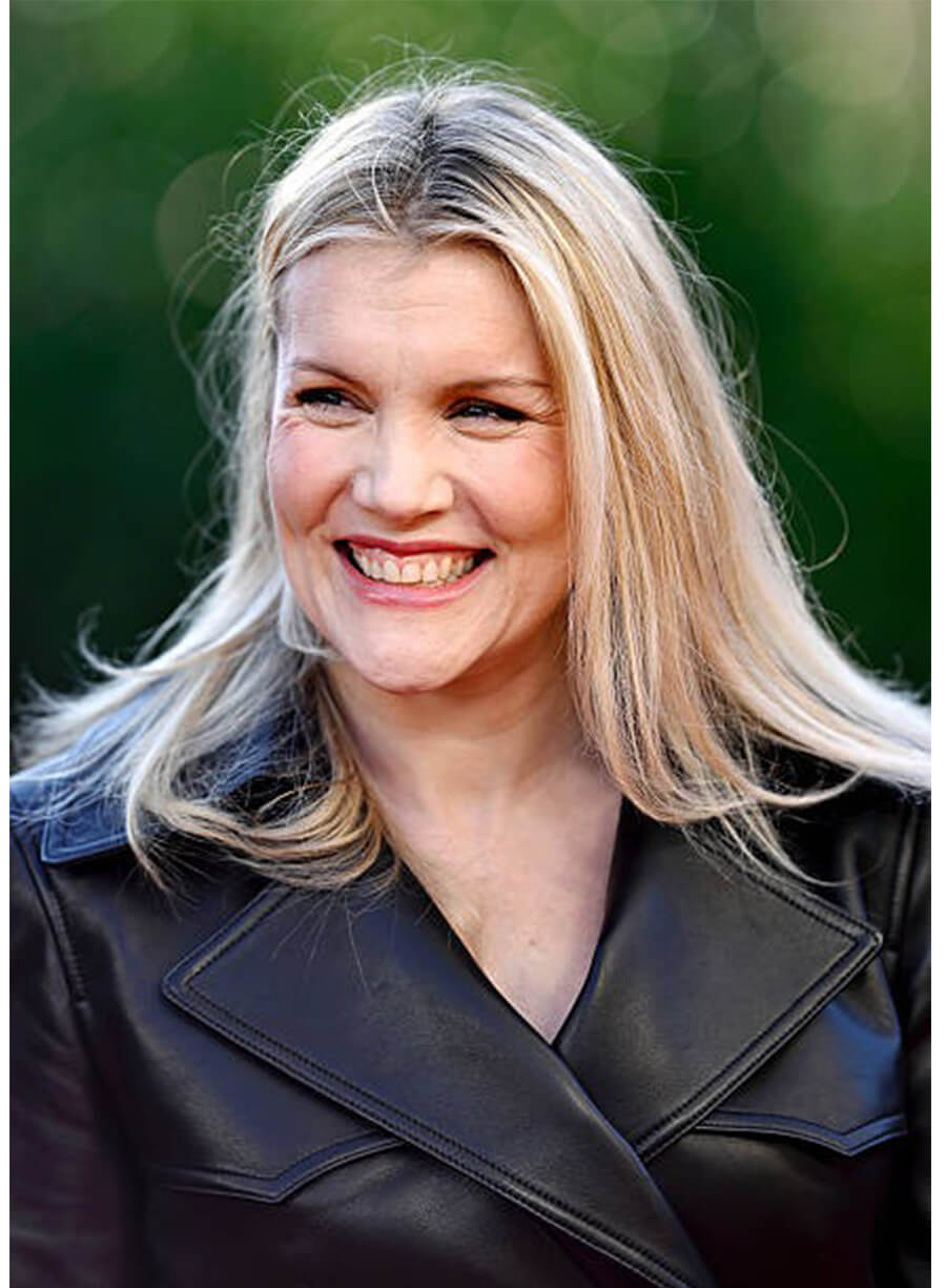 Emerald Fennell Wuthering Heights 2026 Event Black Leather Coat
