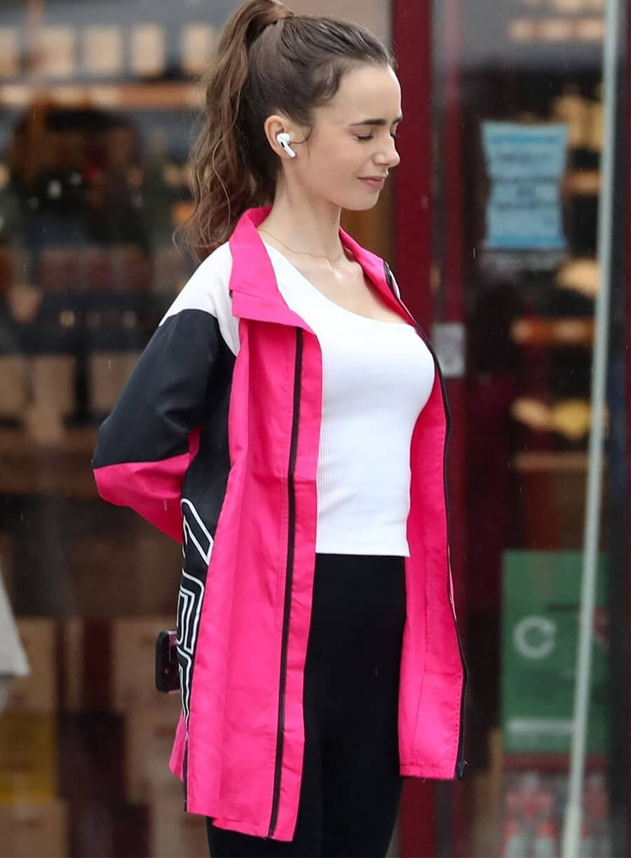 Emily in Paris S02 Lily Collins Emily Pink Jacket