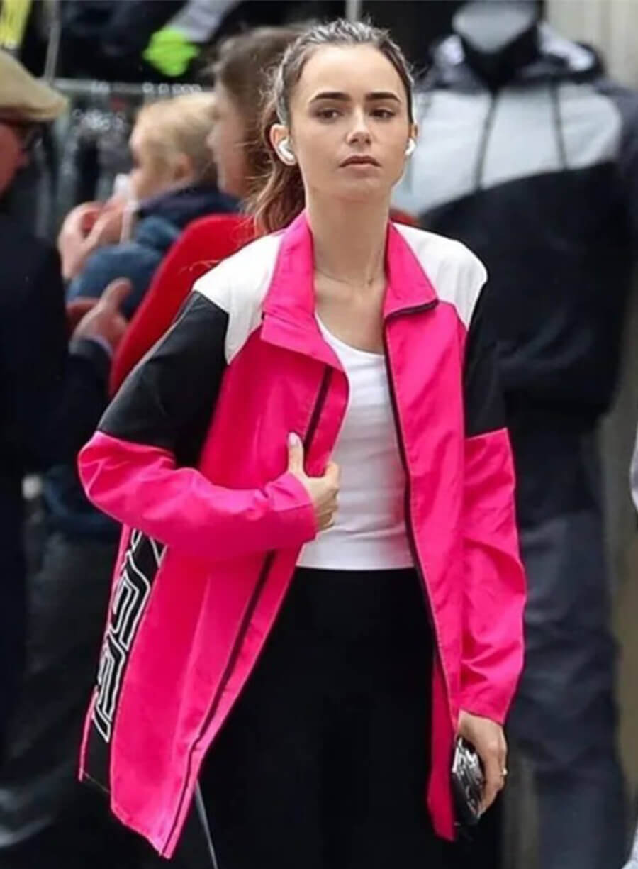 Emily in Paris S02 Lily Collins Emily Pink Jacket