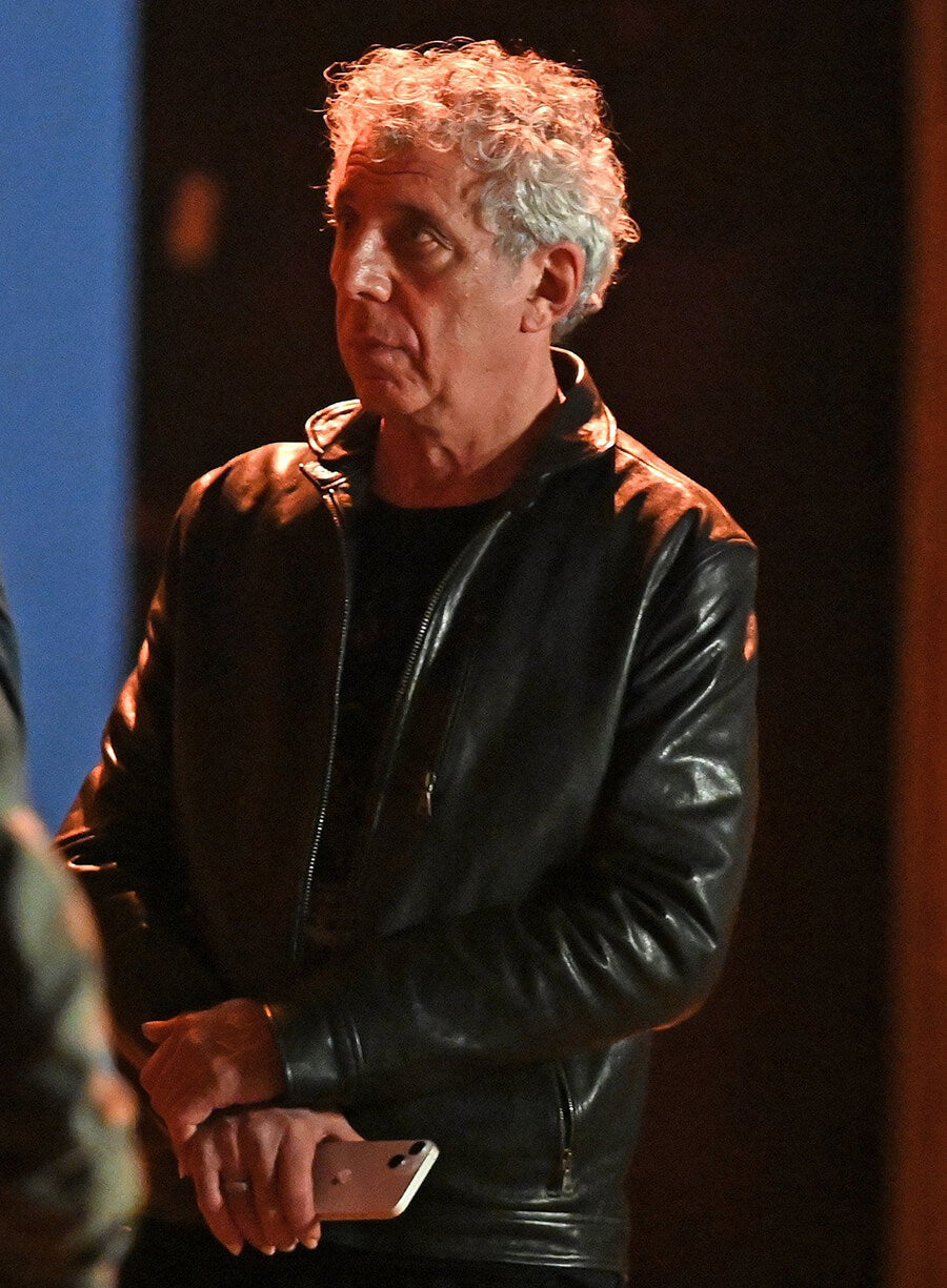 Eric Bogosian Anne Rice's the Talamasca Daniel Molloy Black Leather Jacket