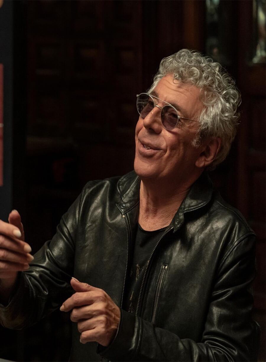 Eric Bogosian Anne Rice's the Talamasca Daniel Molloy Black Leather Jacket