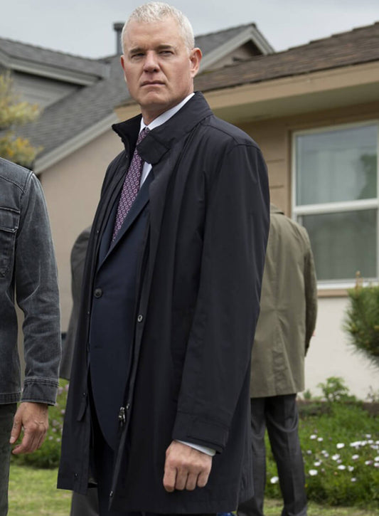 Eric Dane Countdown 2025 Nathan Blythe Black Coat
