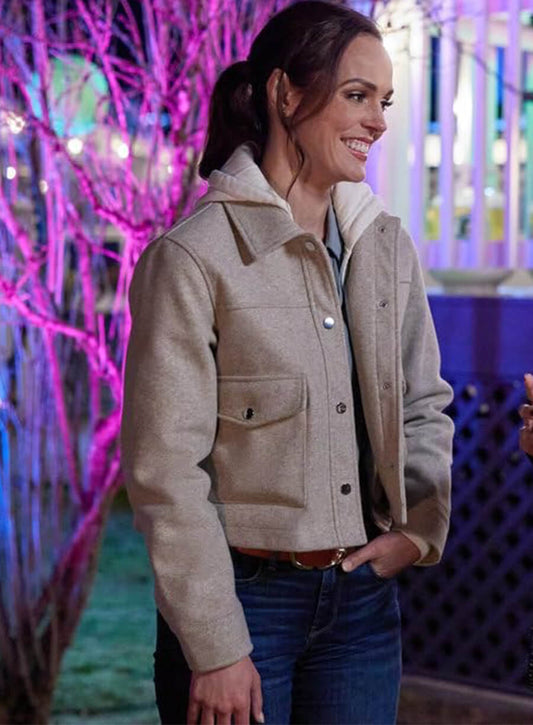 Erin Cahill Hearts in the Game 2023 Hazel Miller jacket