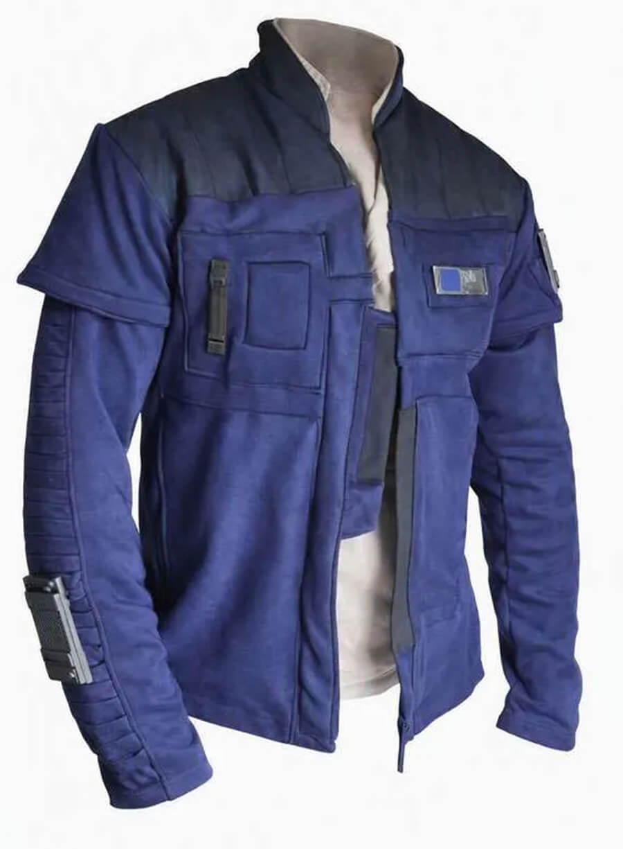 Ezra Bridger Star Wars Ahsoka Blue Costume Jacket