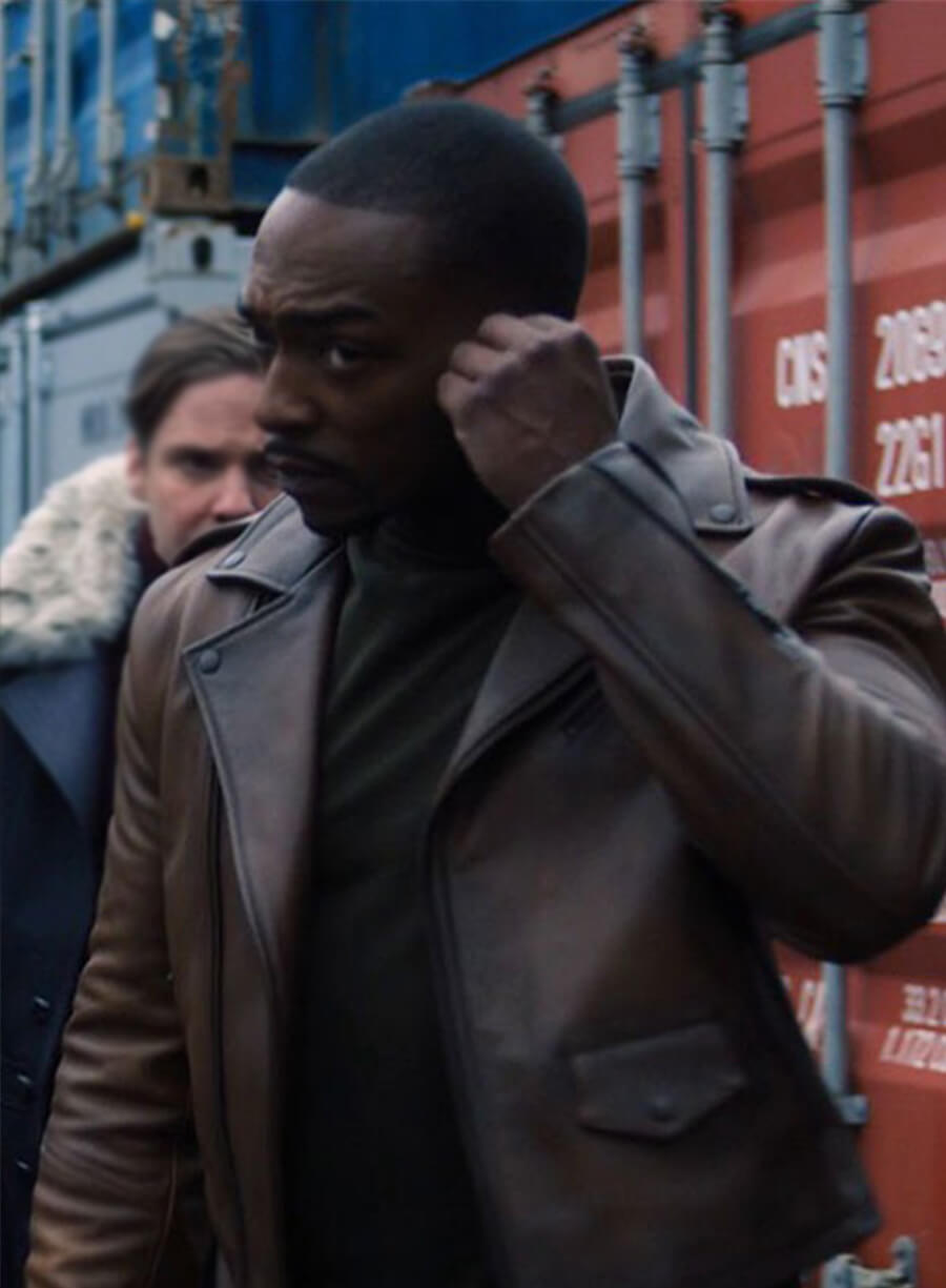 Falcon and The Winter Solider Anthony Mackie Sam Wilson Leather Jacket