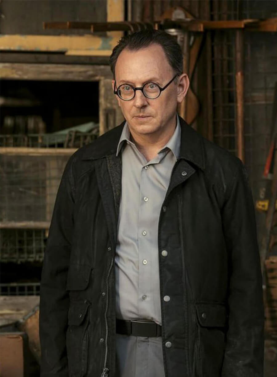 Fallout 2024 Michael Emerson Dr. Siggi Black Jacket