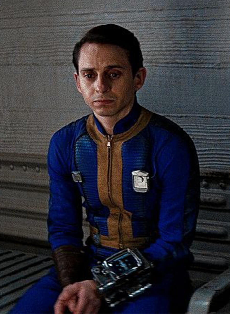 Fallout Norm Moisés Arias Blue Jacket