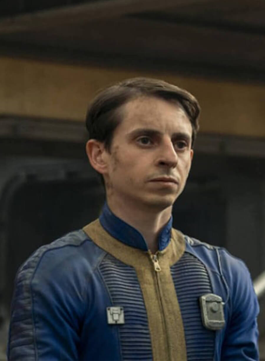 Fallout Norm Moisés Arias Blue Jacket