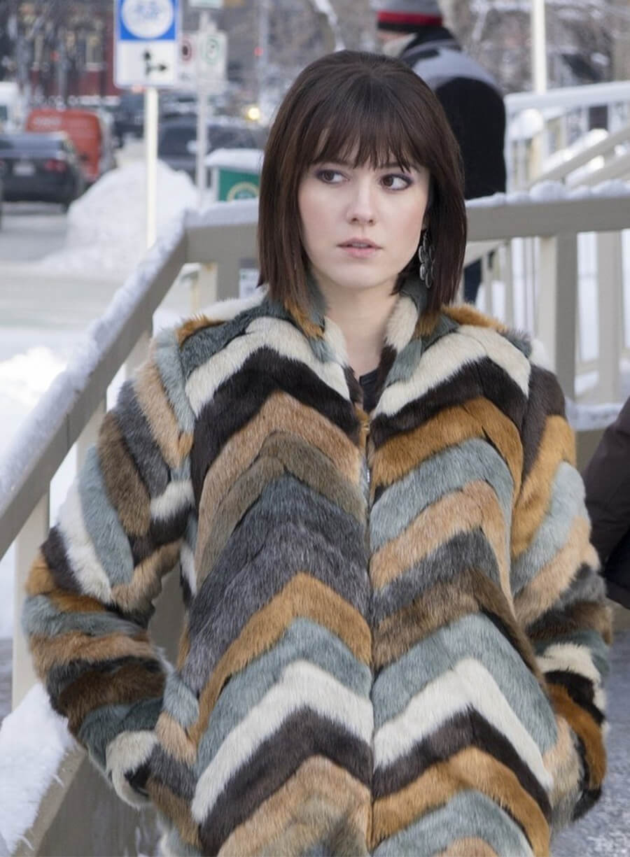 Fargo 2014 Nikki Swango Multi Color Fur Jacket