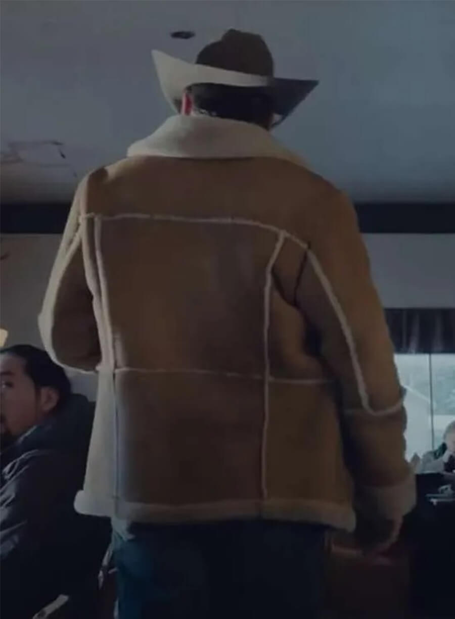 Fargo 2014 S05 Roy Tillman Brown Shearling Suede Jacket