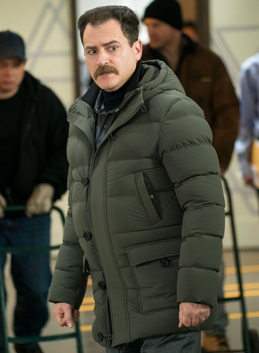 Fargo 2014 Sy Feltz Green Puffer Jacket