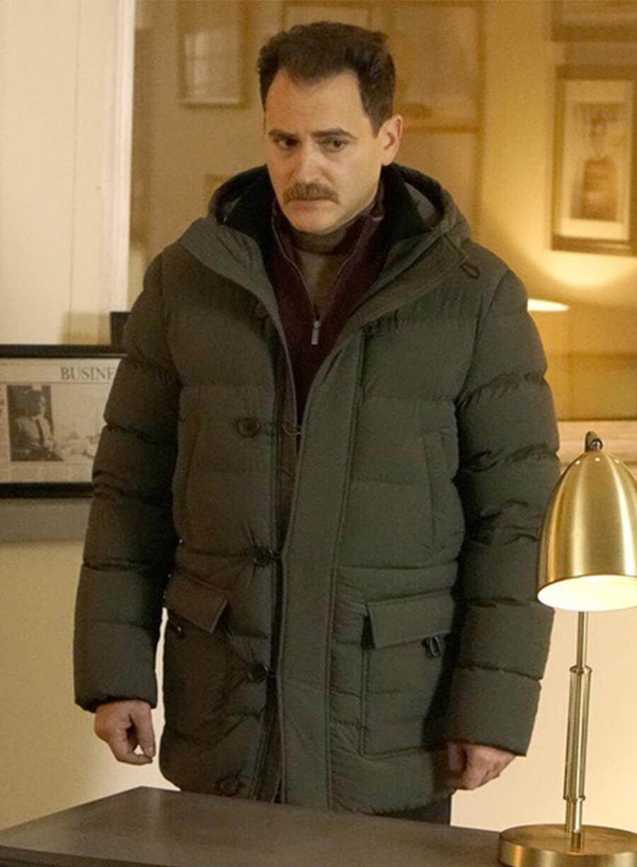 Fargo 2014 Sy Feltz Green Puffer Jacket