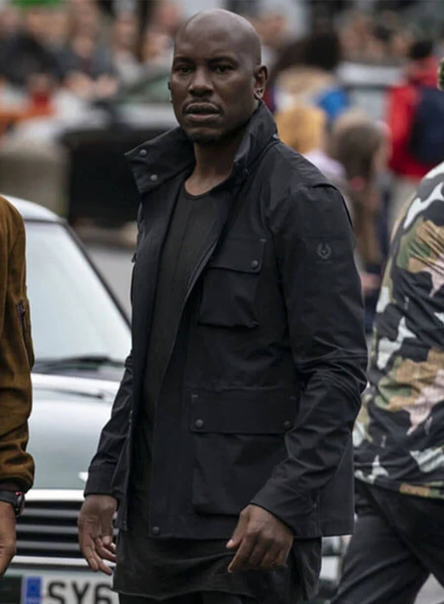 Fast & Furious 9 Tyrese Gibson Roman Black Jacket