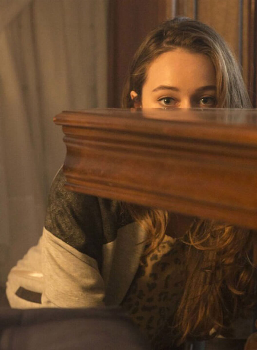 Fear the Walking Dead Alicia Clark Black and White Jacket