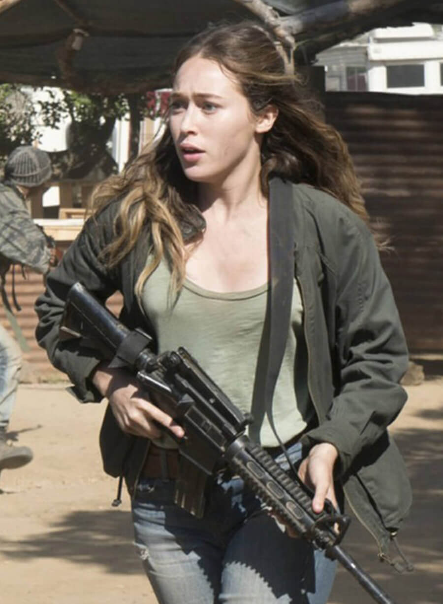 Fear the Walking Dead Alicia Clark Black Jacket