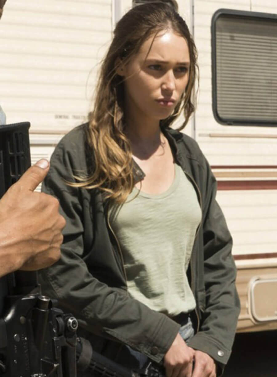 Fear the Walking Dead Alicia Clark Black Jacket