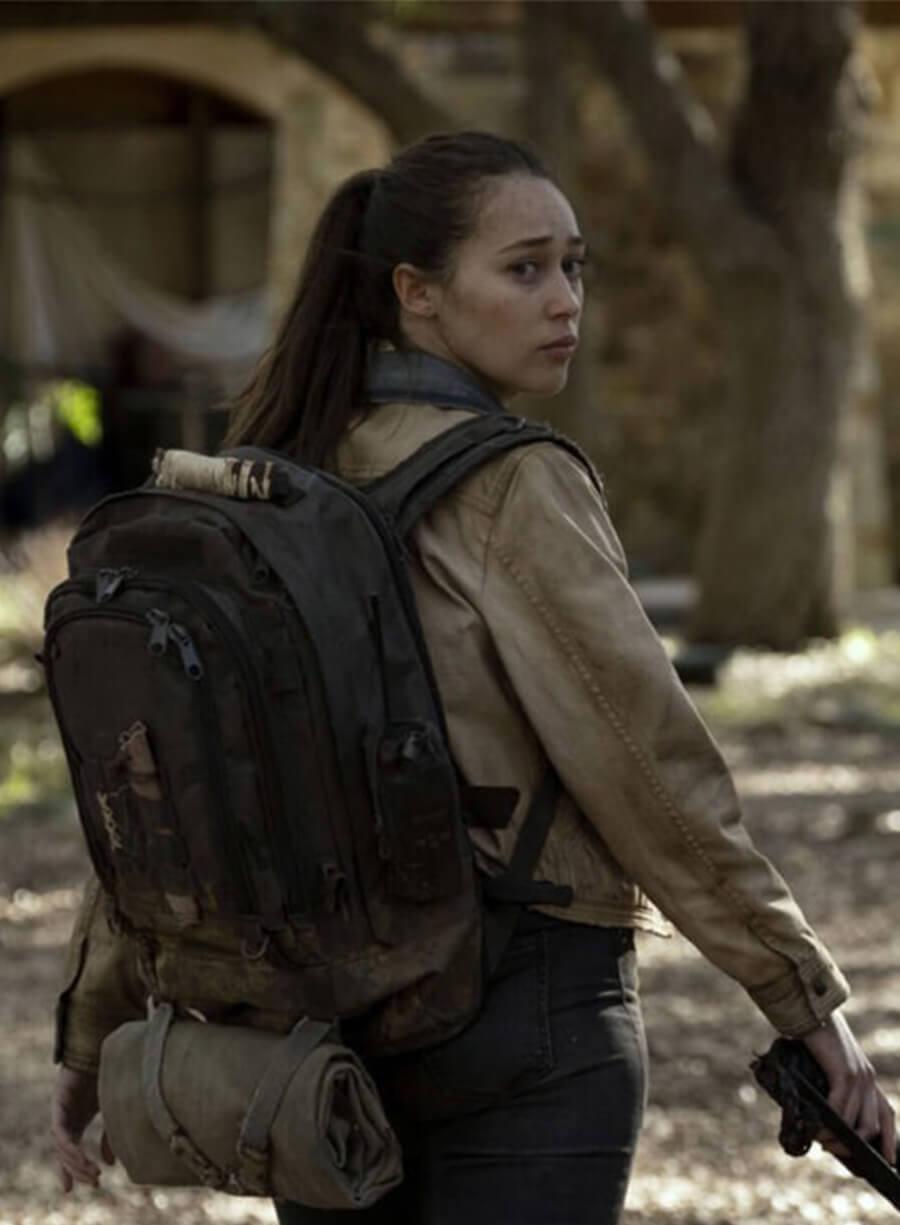 Fear the Walking Dead Alicia Clark Brown Jacket