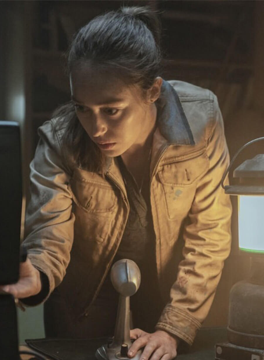 Fear the Walking Dead Alicia Clark Brown Jacket