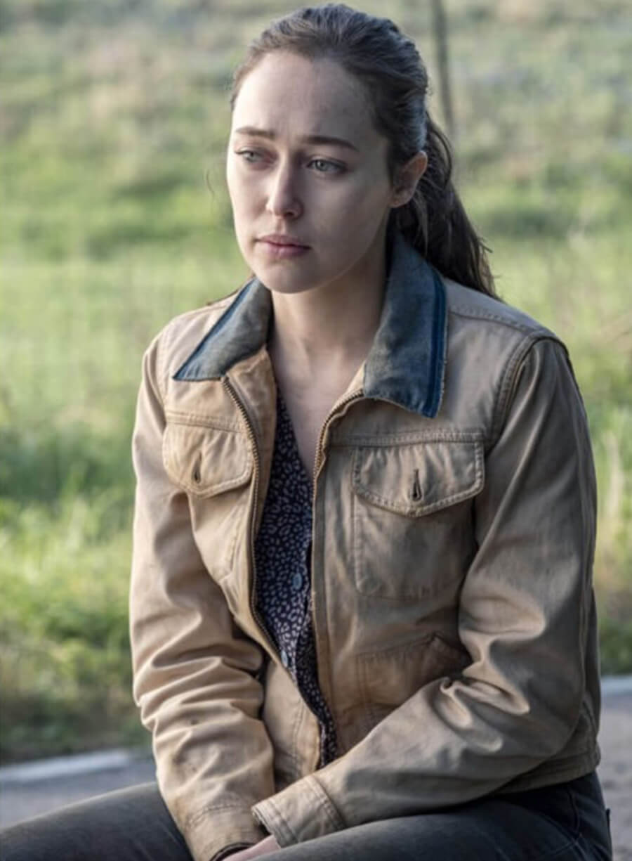 Fear the Walking Dead Alicia Clark Brown Jacket