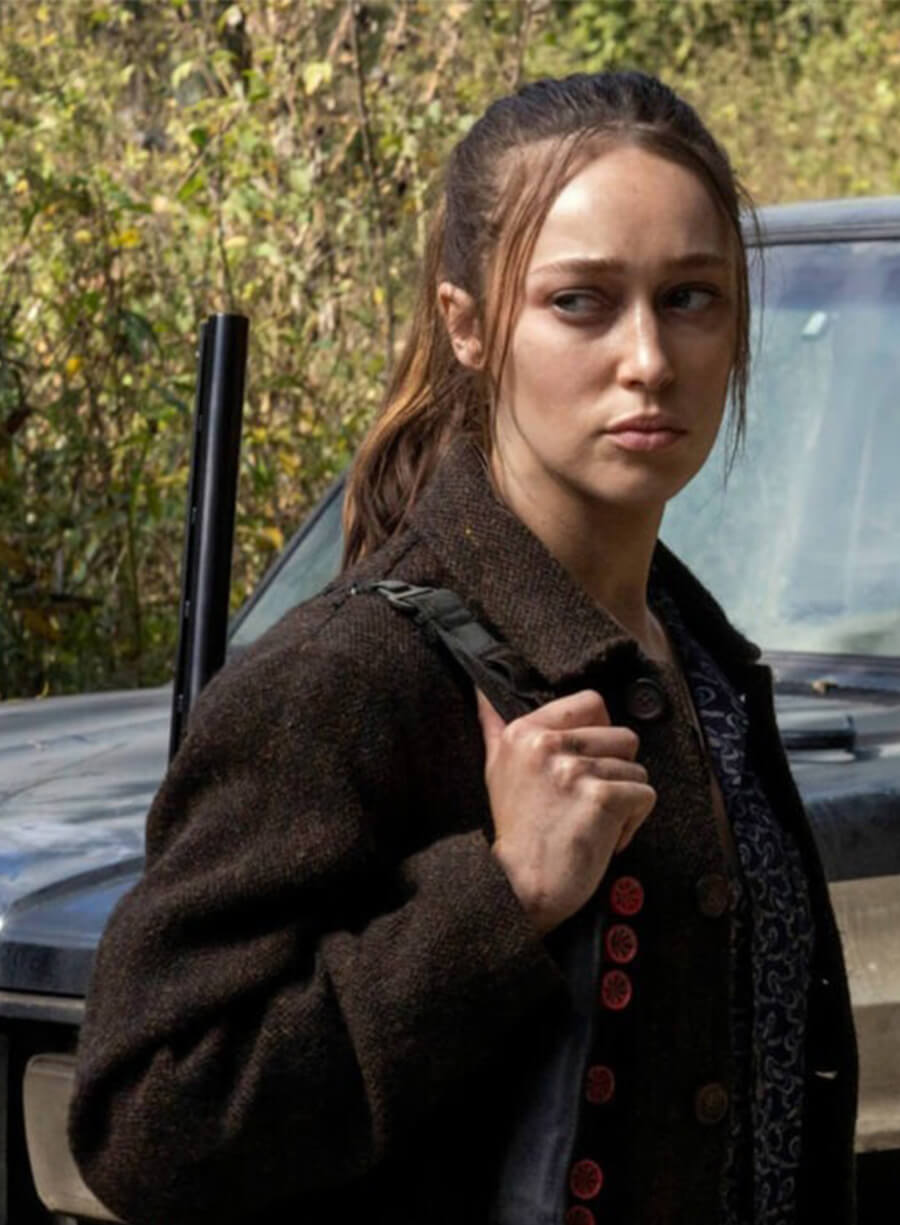 Fear the Walking Dead Alicia Clark Wool Jacket