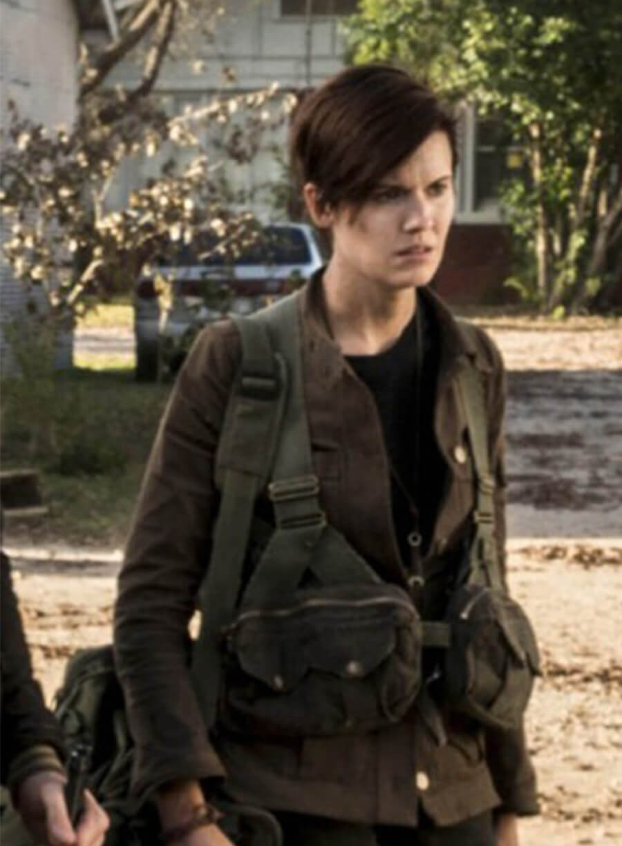 Fear the Walking Dead Althea Maggie Grace Brown Jacket