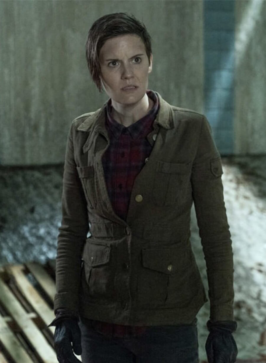 Fear the Walking Dead Althea Maggie Grace Brown Jacket