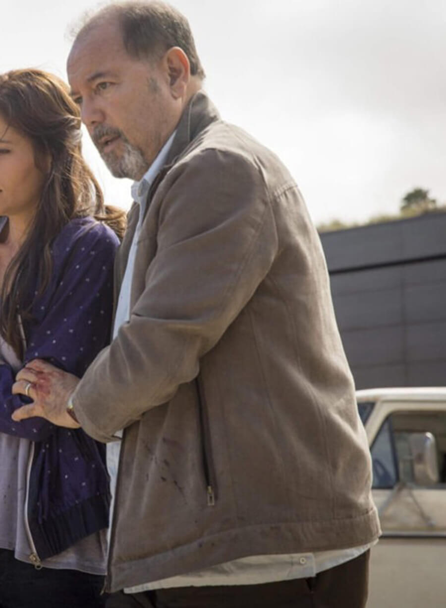 Fear the Walking Dead Brown Daniel Salazar Jacket