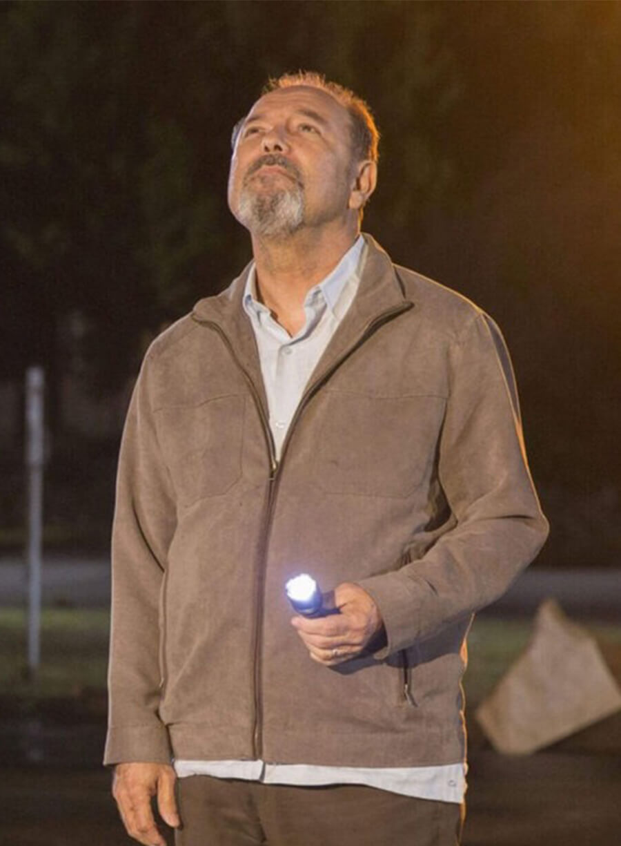 Fear the Walking Dead Brown Daniel Salazar Jacket
