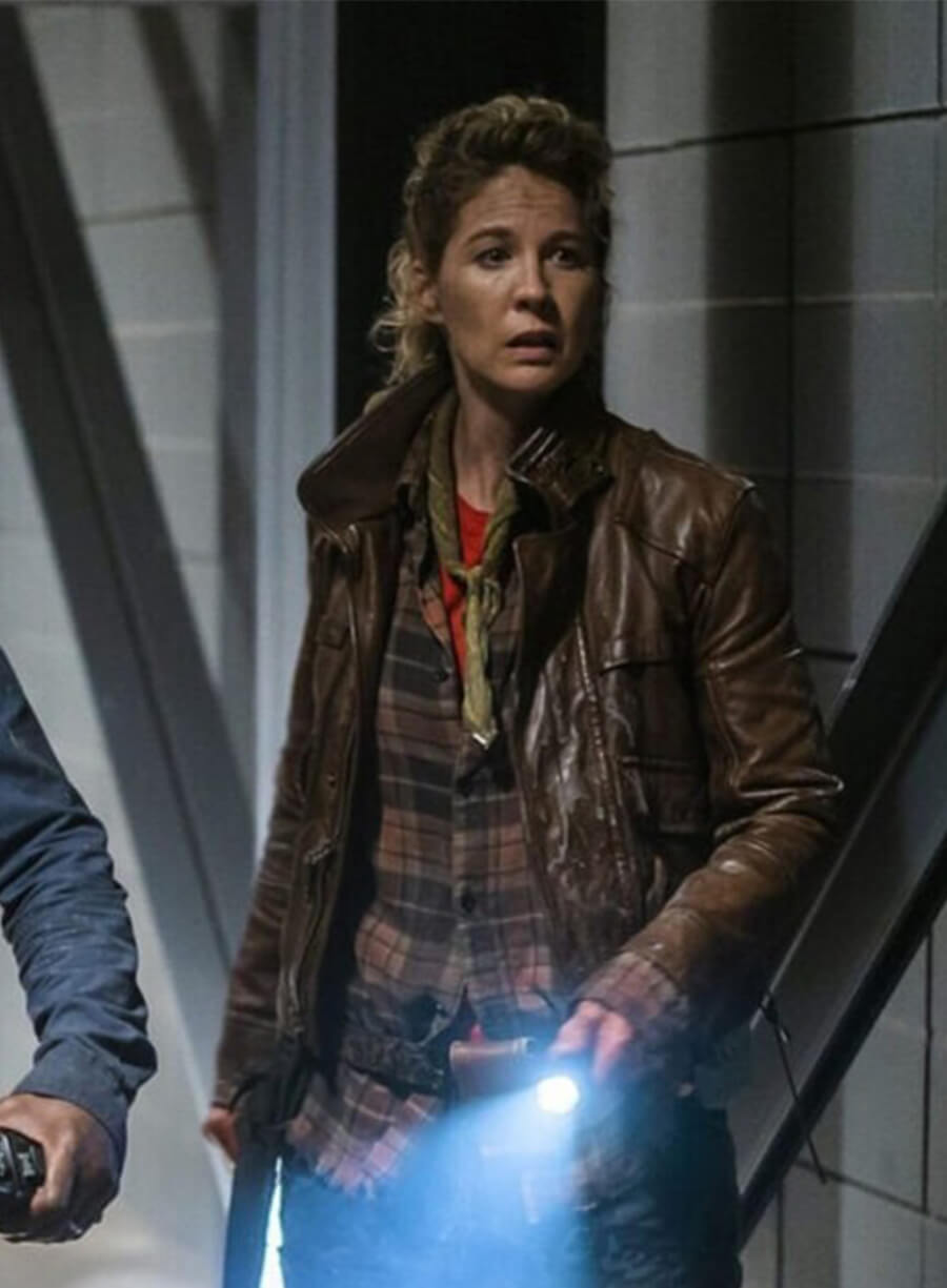 Fear the Walking Dead June Dorie Brown Leather Jacket