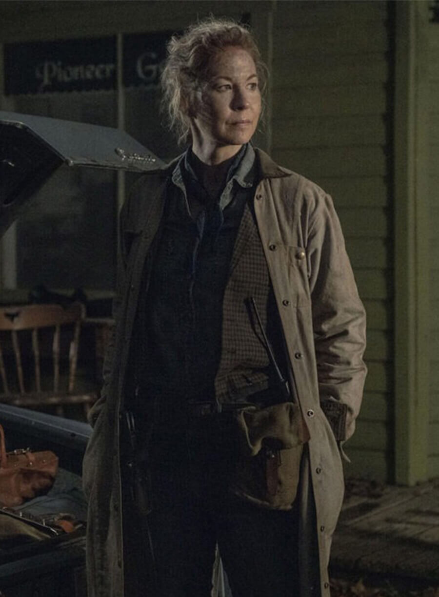Fear the Walking Dead June Dorie Grey Long Coat