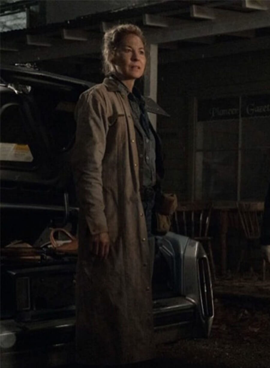 Fear the Walking Dead June Dorie Grey Long Coat