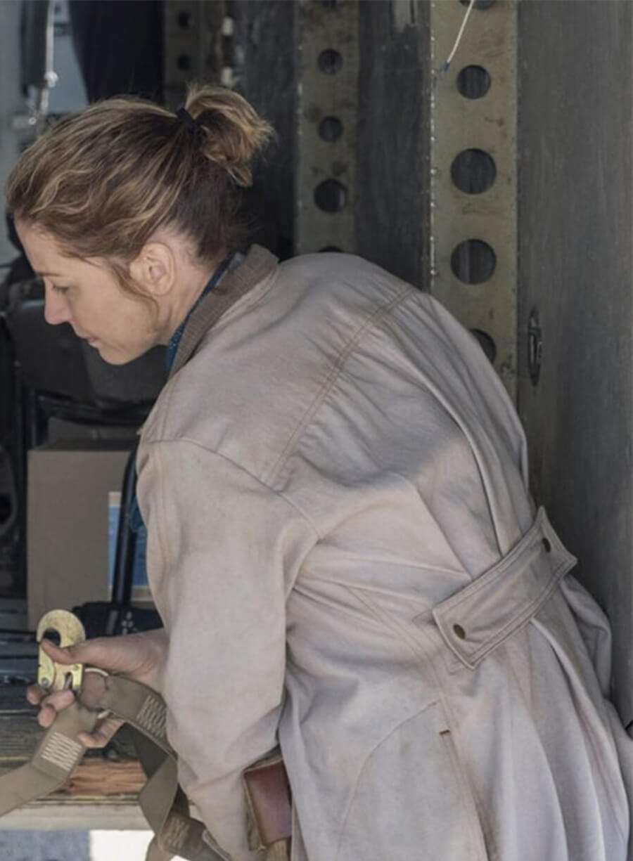Fear the Walking Dead June Dorie Grey Long Coat